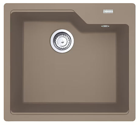 Kuhinjski jednostruki sudoper Franke pro montaža na radnu ploču 56x50 cm u boji kašmir