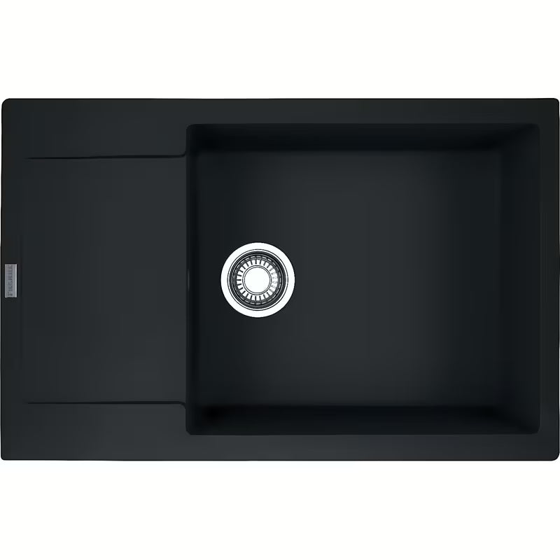 Franke Maris fragranitni sudoper  s ocjeđivačem 780 mm x 500 mm u mat crnoj boji