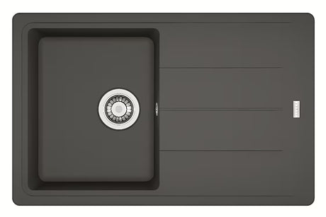 Granitni sudoper  Franke s reverzibilnim ocjeđivačem u boji sivi škriljevac, 780 × 500 mm