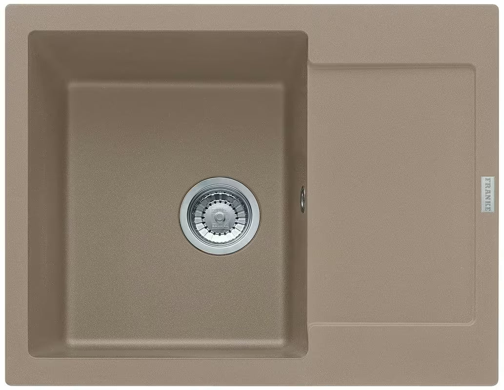 Granitni sudoper  Franke Maris na radnu ploču s reverzibilnom ocjednom plohom u boji kašmir.