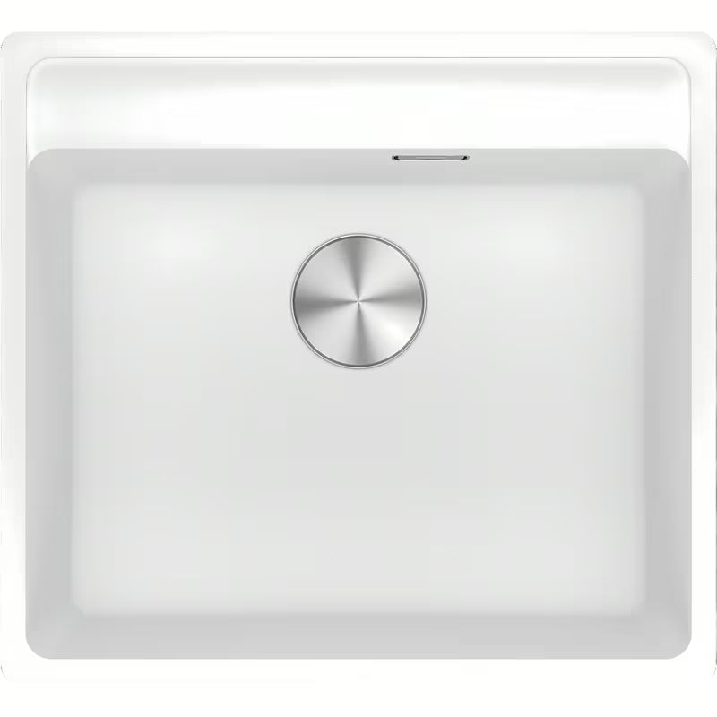 Franke Maris fragranitni kuhinjski jednostruki sudoper bez ocjedne plohe u boji ledeno bijela pro, nadgradna ugradnja