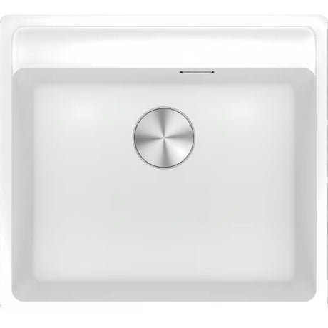 Franke Maris fragranitni kuhinjski jednostruki sudoper bez ocjedne plohe u boji ledeno bijela pro, nadgradna ugradnja