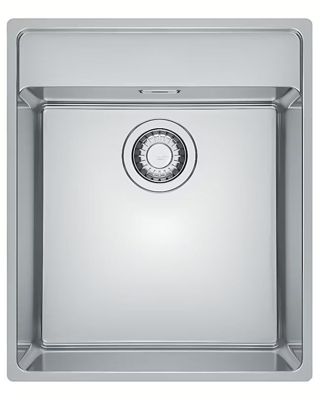 Nehrđajući kuhinjski jednostruki sudoper Franke Maris pro montaža u ravnini s pločom sa skrivenim preljevom