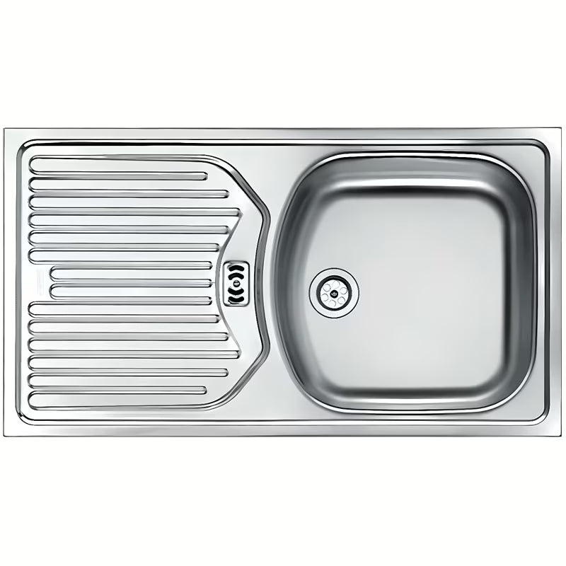 Inox sudoper  Franke Eurostar ETN 614 s ocjeđivačem pro ugradnja na radnu ploču