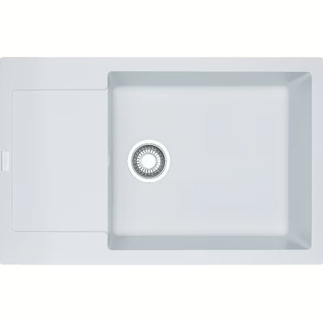 Franke Maris MRG 611-78 fragranitni sudoper  s ocjednom plohom u bijeloj boji na radnu ploču