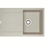 Granitni sudoper  Franke MRG 611 s ocjeđivačem u boji sahara, pro ugradnja na radnu ploču.