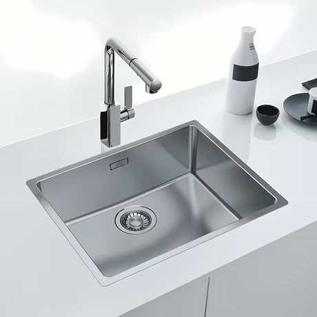Kuhinjski inox jednostruki sudoper Franke Maris 440 × 440 mm pro za ugradnju u radnu ploču