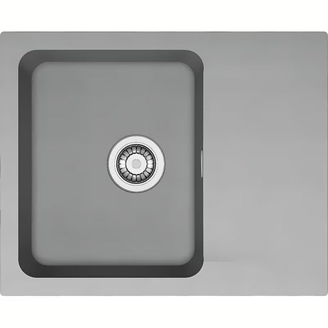 Sivi sudoper  Franke Oid 611-62 od Tectonite materijala s ocjednom plohom pro gornja ugradnja.