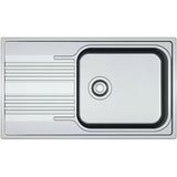 Inox sudoper  Franke SRX 611-86 s reverzibilnim ocjeđivačem, pro ugradnja na radnu ploču