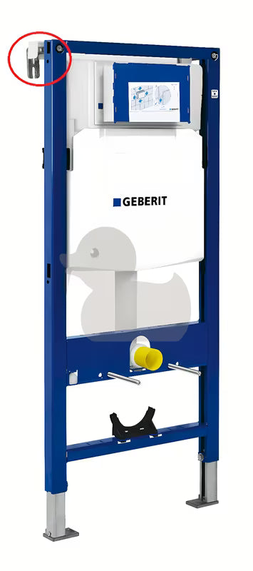 Geberit Duofix montažni set pro za pričvršćivanje na zid pro za predzidnu montažu, par nožica