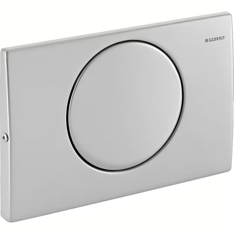 Tipka za Aktiviranje Geberit Delta10 u brušenoj izvedbi pro ispiranje WC školjke Start/Stop.