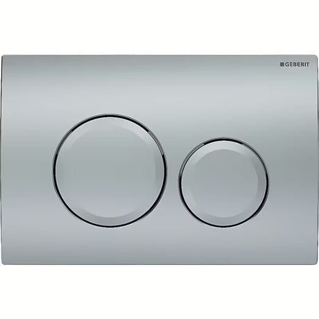 Tipka za Aktiviranje Geberit Delta20 u mat krom izvedbi pro ugradbeni vodokotlići Geberit Delta.