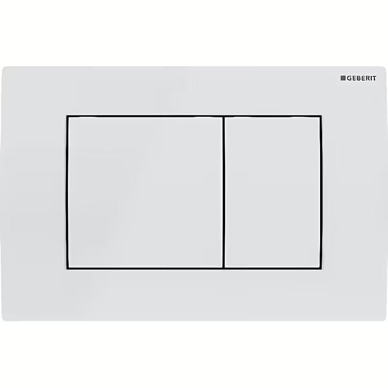 Geberit Delta30 tipka za aktiviranje u alpsko bijeloj boji pro podžbukni vodokotlići Geberit Delta.