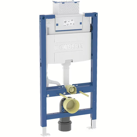 Geberit Duofix podžbukni vodokotlić za viseći WC školjke s vodokotlićem Omega i aktivacijom odozgo ili sprijeda