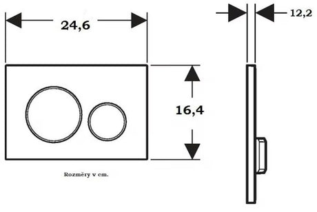 Bijela kromirana dvokoličinska tipka za aktiviranje Geberit Omega20 pro za podžbukni vodokotlić Geberit Omega.