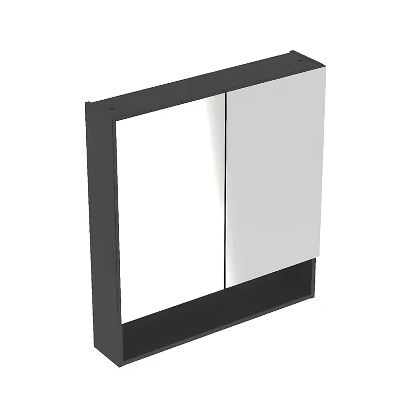 Geberit Selnova ormarić s ogledalom 58,8 x 85 cm u antracit boji