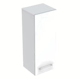 Bijeli viseća kupaonski ormarić Geberit Selnova 33x29,7x85 cm sa sjajnom lakiranom površinom