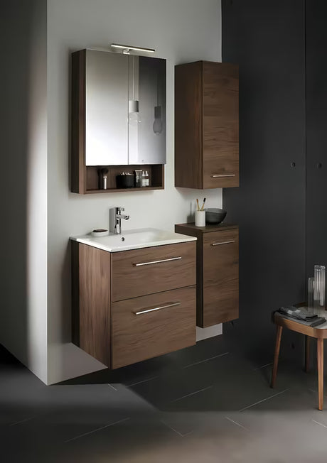 Ormarić s Ogledalom Geberit Selnova 58,8x85 cm u dekoru oraha hickory s unutarnjom policom