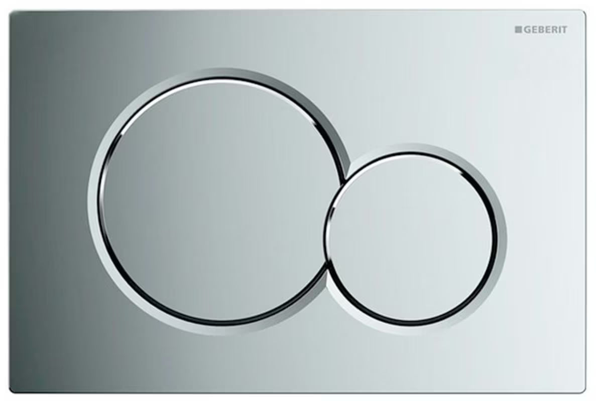 Tipka za Aktiviranje Geberit Sigma01 u sjajnoj krom izvedbi pro za podžbukni vodokotlić Geberit Sigma