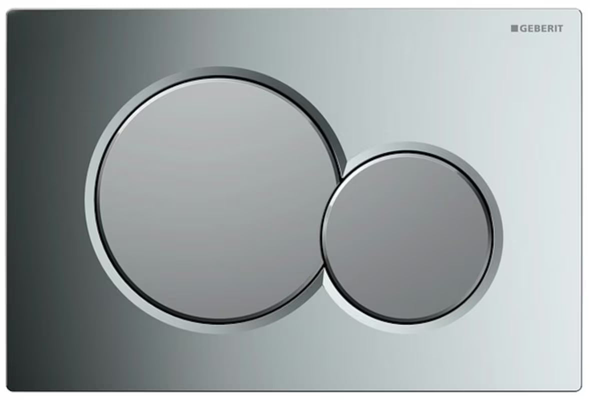 Geberit Sigma01 tipka za aktiviranje pro za podžbukne vodokotliće Geberit Sigma u sjajnoj i mat krom izvedbi