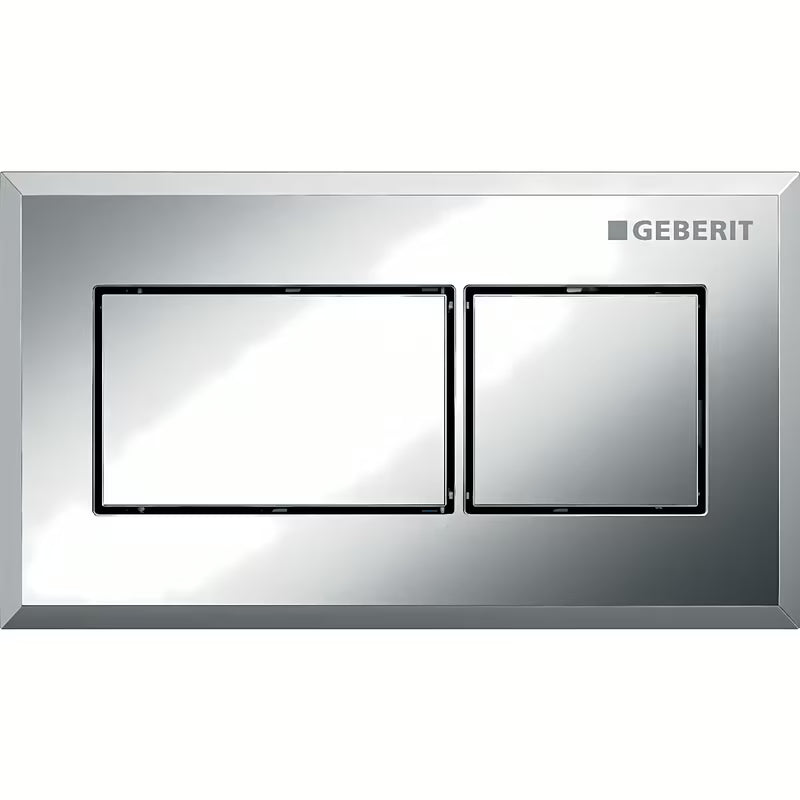 Kromirano brušeni tipka za aktiviranje Geberit Sigma s Easy-to-clean obradom