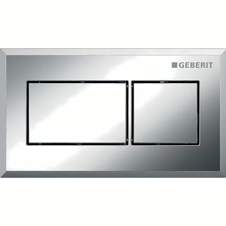 Kromirano brušeni tipka za aktiviranje Geberit Sigma s Easy-to-clean obradom
