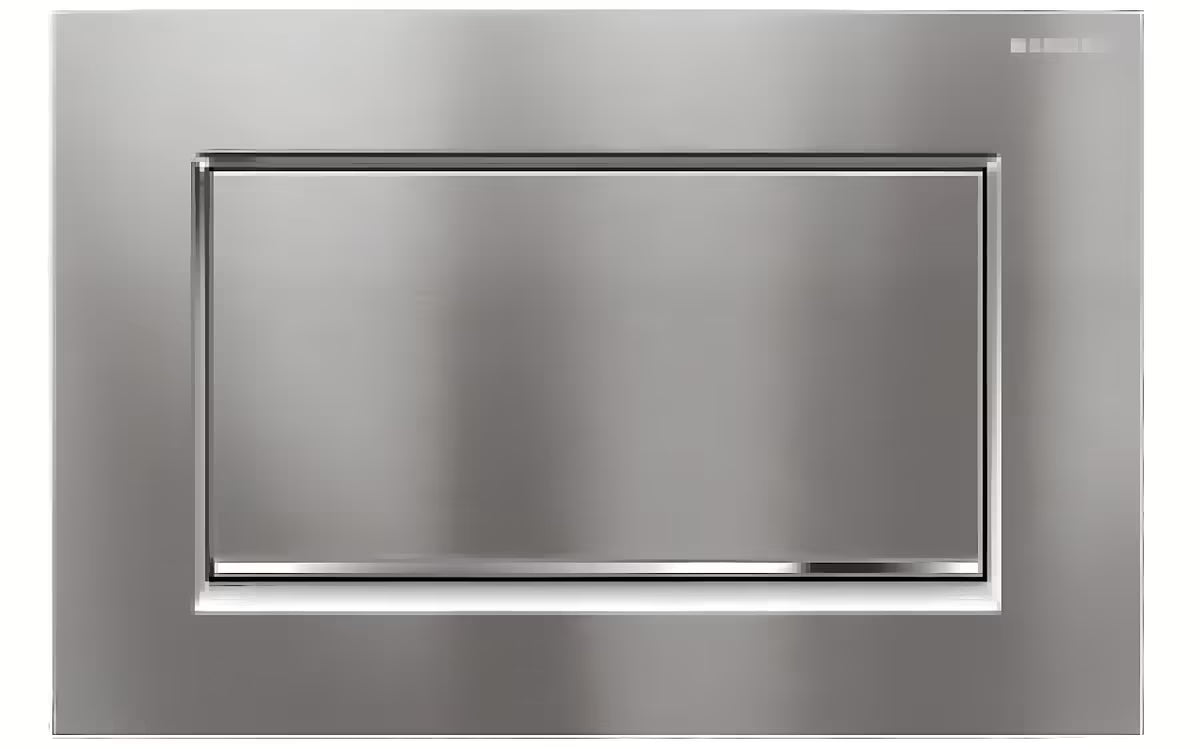 Tipka za Aktiviranje Geberit Sigma30 u brušenom kromu pro ispiranje Start/Stop