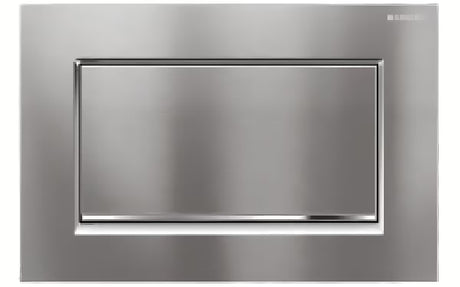 Tipka za Aktiviranje Geberit Sigma30 u brušenom kromu pro ispiranje Start/Stop