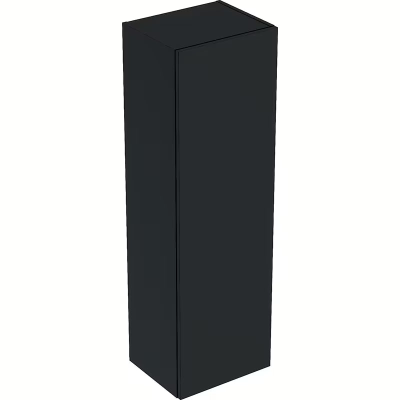 Geberit Smyle Square viseća visoka kupaonski ormarić 36x118x30 cm u antracit dekoru lava