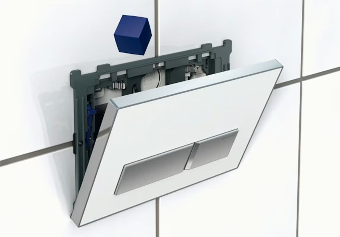 Geberit Sigma set pro za umetanje WC školjke tableta u podžbukni vodokotlić s prednjim aktiviranjem