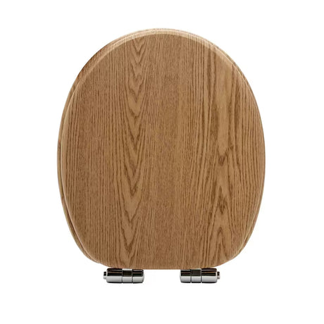 WC daska Glacera od MDF-a s PVC folijom u dekoru bardolino sa šarkama soft Close i Easy pričvršćenjem.