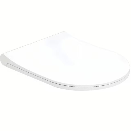 Bijeli WC daska Glacera Ava s funkcijom soft Close i skrivenim pričvršćenjem