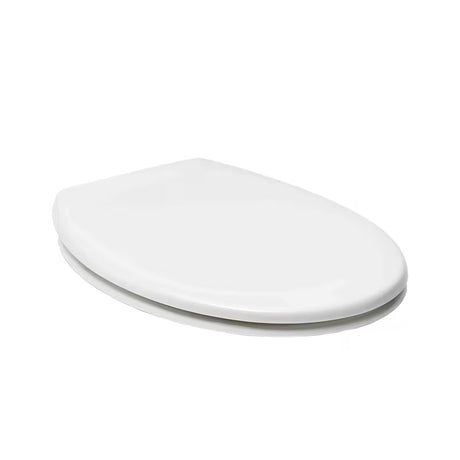 Bijela univerzalna WC daska Glacera Easy od duroplasta s soft Close i pričvršćenjem EasyLock