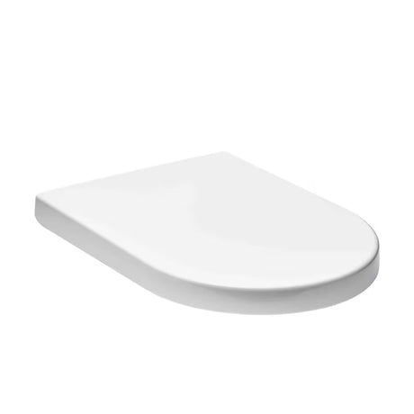 Bijela univerzalna WC daska Glacera Easy od duroplasta sa sustavom EasyLock i metalnim šarkama