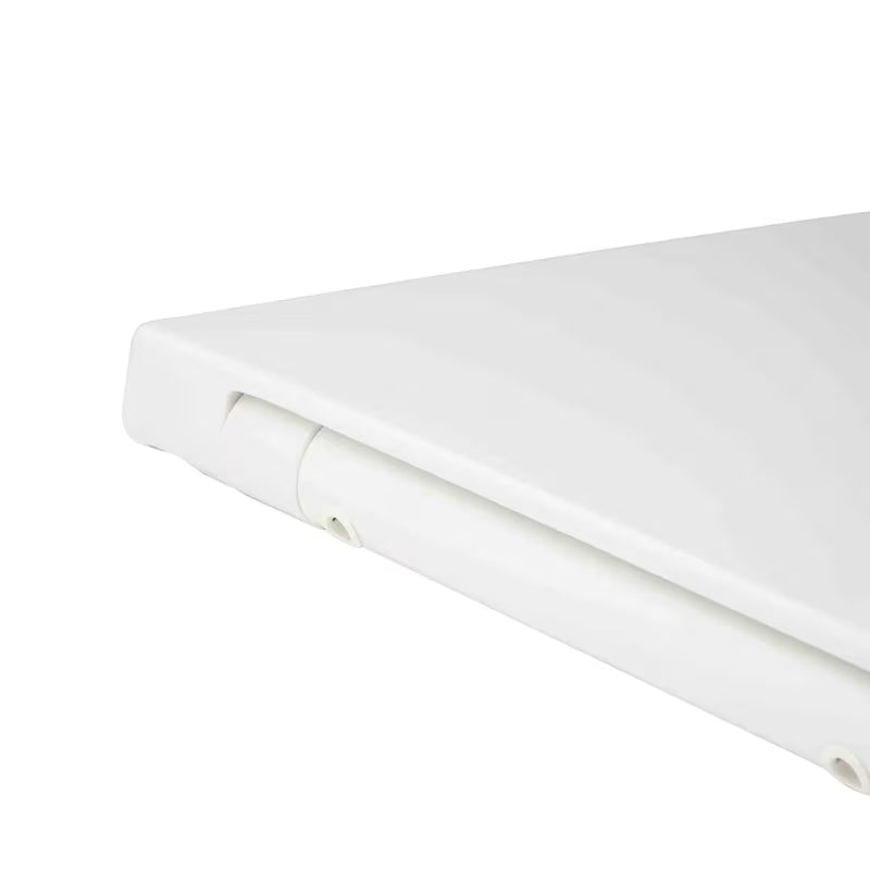 Bijela WC daska Glacera Easy od duroplasta s tihim soft Close spuštanjem i pričvršćenjem EasyLock
