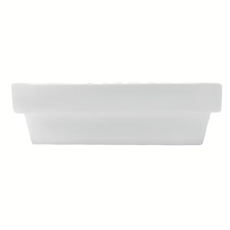 Bijeli keramički mali umivaonik Glacera Project 45x24 cm s otvorom pro za slavinu desno