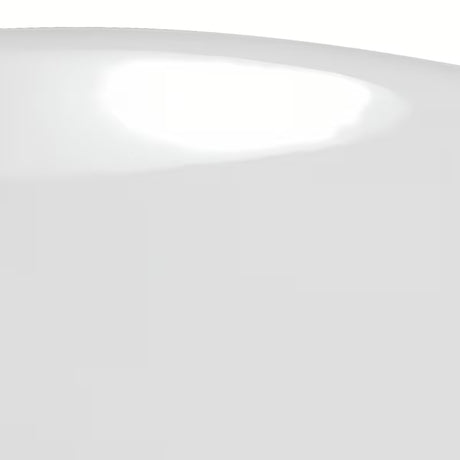 Bijeli keramički umivaonik na ploču Glacera Vallone bez preljeva dimenzija 58,5x38,5 cm.