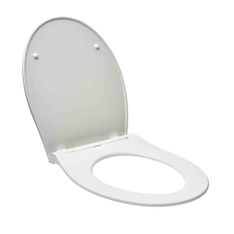 Bijela supertanka WC daska Glacera EasySlim33 od duroplasta s soft Close i pričvršćenjem EasyLock