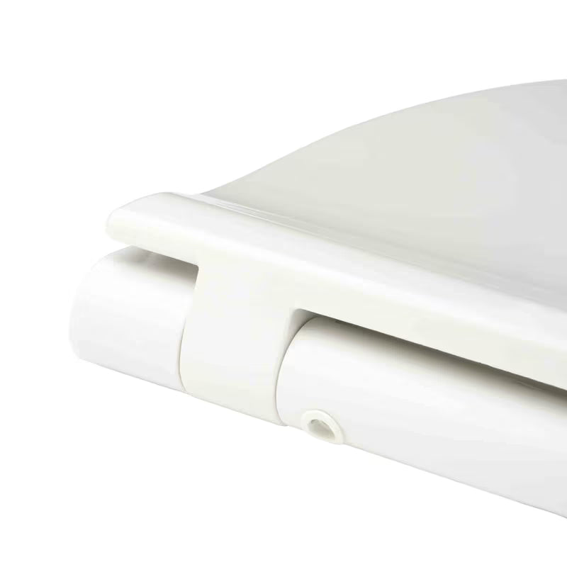 Bijela supertanka WC daska Glacera EasySlim33 od duroplasta s soft Close i pričvršćenjem EasyLock