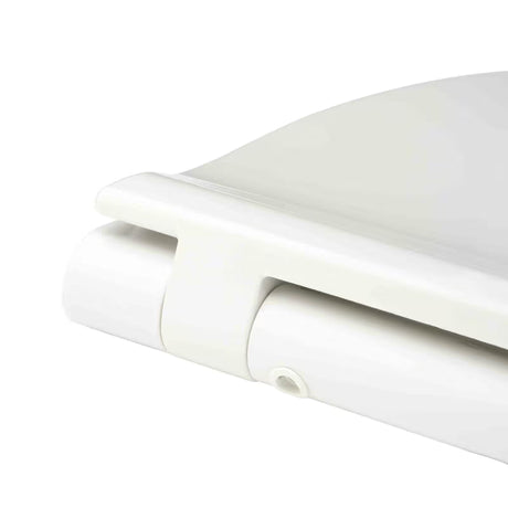 Bijela supertanka WC daska Glacera EasySlim33 od duroplasta s soft Close i pričvršćenjem EasyLock