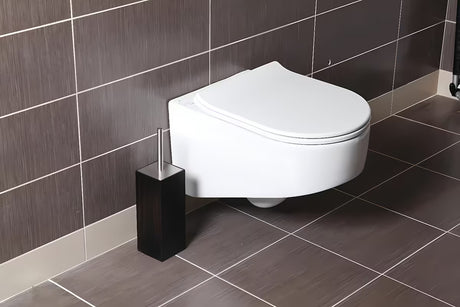 Bijela supertanka WC daska Glacera EasySlim44 od duroplasta sa šarkama soft Close i pričvršćenjem EasyLock.