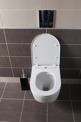 Bijela supertanka WC daska Glacera EasySlim44 od duroplasta sa šarkama soft Close i pričvršćenjem EasyLock.