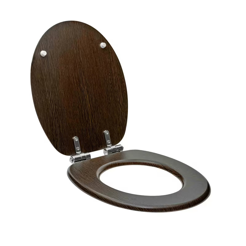 WC daska Glacera u dekoru wenge sa šarkama soft Close i Easy pričvršćenjem