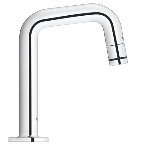 Kromirani ventil za umivaonik Grohe Universal s kompaktnim dizajnom i zakretnim završetkom izljeva
