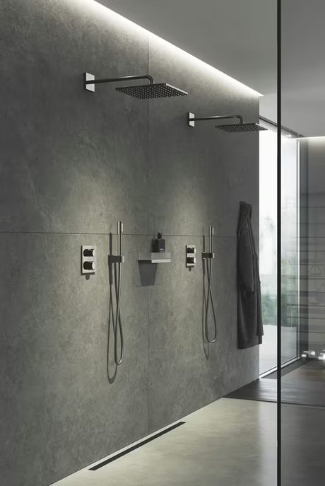 Tuš crijevo Grohe Silverflex 1250 mm u izvedbi Hard Graphite sa zaštitom protiv uvijanja TwistFree.