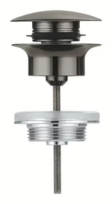 Odvod za umivaonik Grohe u završnoj obradi brushed hard graphite s klik-klak poklopcem