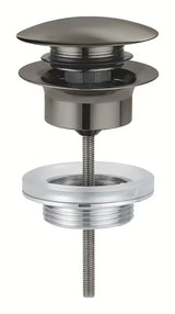 Odvod za umivaonik Grohe u završnoj obradi brushed hard graphite s klik-klak poklopcem