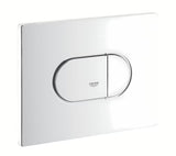 Bijelo tipka za aktiviranje Grohe Arena Cosmopolitan pro s 2-količinskim ispiranjem i funkcijom start/stop