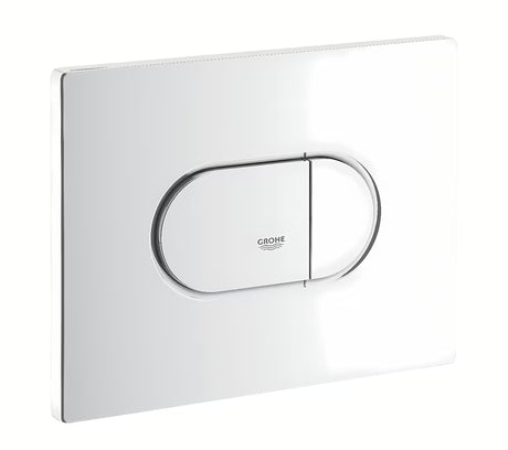 Bijelo tipka za aktiviranje Grohe Arena Cosmopolitan pro s 2-količinskim ispiranjem i funkcijom start/stop