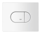 Bijelo tipka za aktiviranje Grohe Arena Cosmopolitan pro s 2-količinskim ispiranjem i funkcijom start/stop